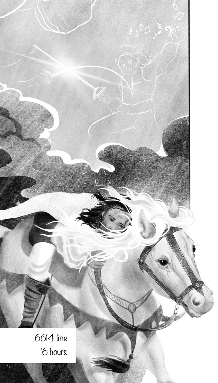 digital illustration, horse, иллюстация, лошадь
